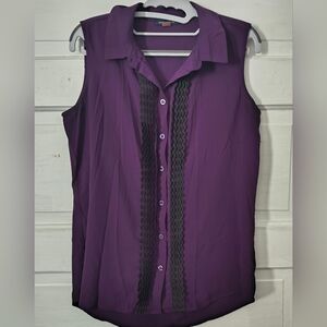 Tommy Hilfiger Purple Blouse